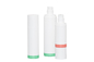 White Pp Refillable System Airless Pump Bottles Round Shape 30ml 50ml 100ml