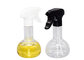 Round 250ml Reusable Cooking Oil Spray Bottle Pp Pet Liquid Container Trigger
