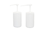 Square Head Syrup Pump Dispenser 5ml 8ml 10ml Dosage For 960ml HDPE Bottle Container