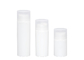PP White Airless Pump Bottles 50ml 100ml 150ml With Central Hole Outlet Design