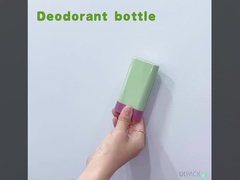 Desain rotasi bawah Sunscreen Stick Packaging 15g 20g PP PCR deodorization packaging