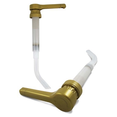 Food Grade PP Gold Sauce Pump Bottles 15ml 30ml 64 - 90.4 OZ