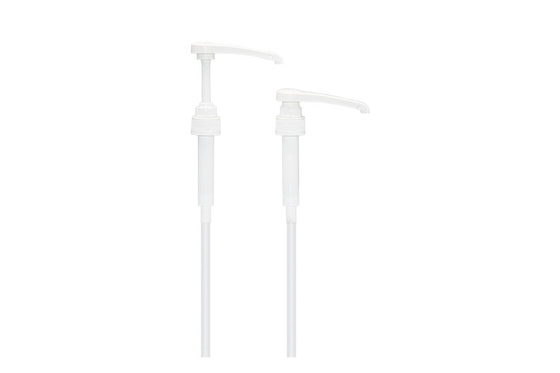 UKS10 Narrow Food Grade Plastic Dispenser Pumps 28/410 For Liquid Creamer Bottle 1883