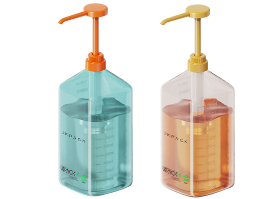 UKR30 Series Round Button Dispenser - Precision 15ml/30ml Dosing For Sauces & Condiments | Food-Grade PP | 38mm/43mm Neck Size | Custom Colors & Logo Printing Available