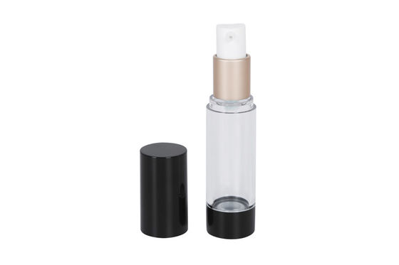 15ml 20ml 30ml 35ml Transparent AS Airless Pump Bottle Cosmetic Travel Bottle UKA24