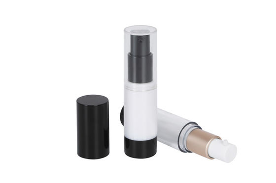 15ml 20ml 30ml 35ml Transparent AS Airless Pump Bottle Cosmetic Travel Bottle UKA24
