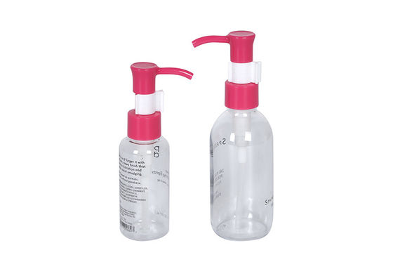 2oz 4oz PET Makeup Remover Dispenser Bottle With Screw Cap Pump Press oil Bottle