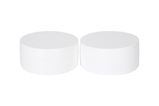 White Color Empty BBA Free Face 150g Cosmetic Cream Jars Od 105mm