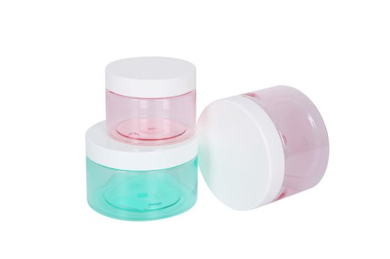 Empty Transparent PET 100g 250g 300g Mono Body Cream Jar Od 92mm
