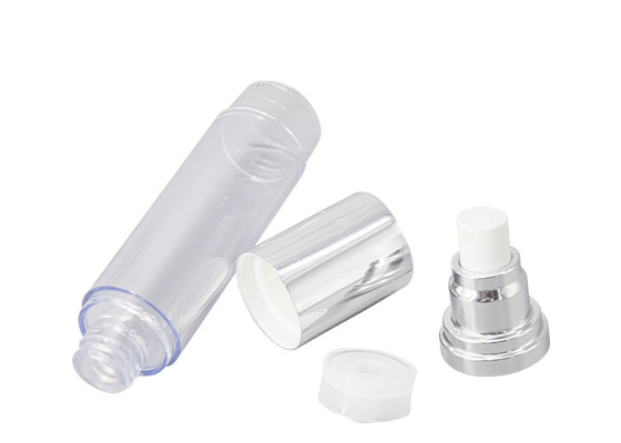 AS Aluminum Airless Pump Bottles 15ml 30ml 50ml 80ml 100ml 120ml