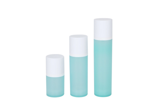 10PCS Luxury Cosmetic Packaging PETG 5/15/30/50/80/100/140g Round Cream Jar 50/120/180ml Matte Clear Lotion Bottle