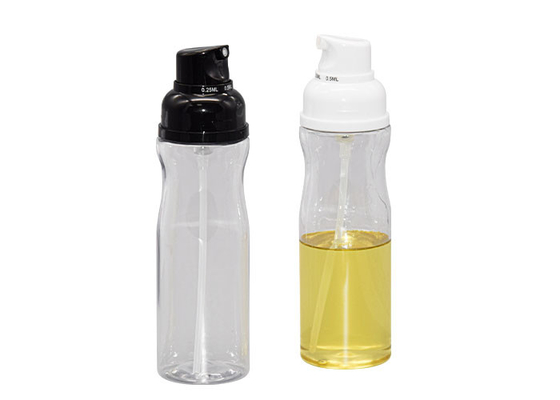 Food Grade PET Oil Spray Bottle Dispenser For BBQ Salad Baking 250ml