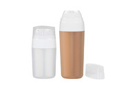 Botol tanpa udara yang dapat disesuaikan untuk lotion dan perawatan kulit kemasan kosmetik 7.5ml Kapasitas UKA22