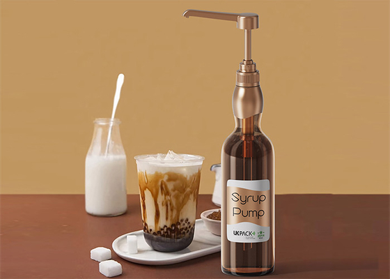 Pompa Dispenser Push-Head Bulat Untuk Sirup Makanan