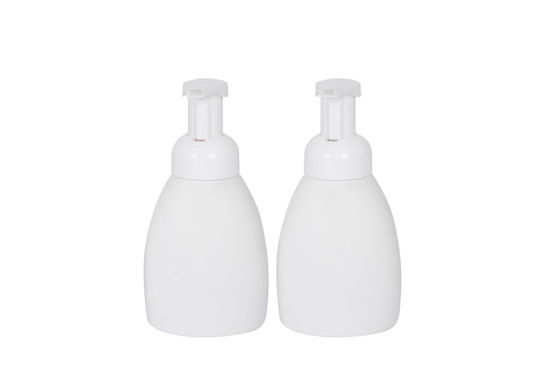Botol Pompa Busa PET Oval 250ml Botol Sabun Pembersih Wajah Botol Berbusa