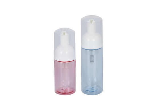 100ml 150ml Ukuran Perjalanan Botol Pompa Busa PET Transparan Untuk Pembersih Wajah