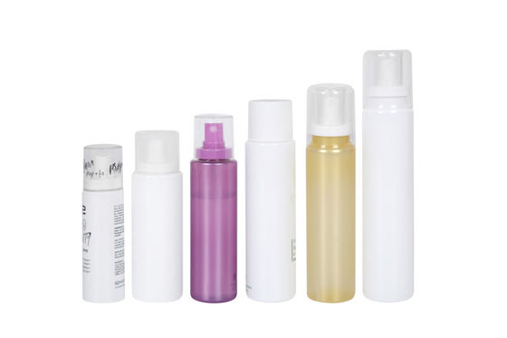 3.4oz 100ml PET PETG Wadah Perjalanan Isi Ulang Dengan Pompa Semprot